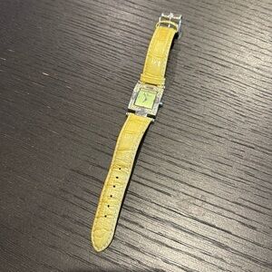 Lucien Piccard Women’s Wrist Watch Genuine Leather Stainless Steel Swiss